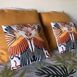 شقة L'exotique Au Calme, Terrasse & Jardin, *
